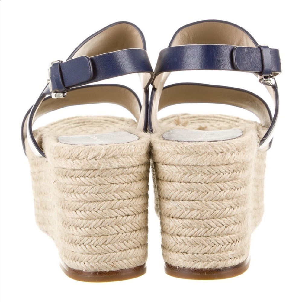 MICHAEL KORS LEATHER ESPADRILLES - Picture 5 of 5